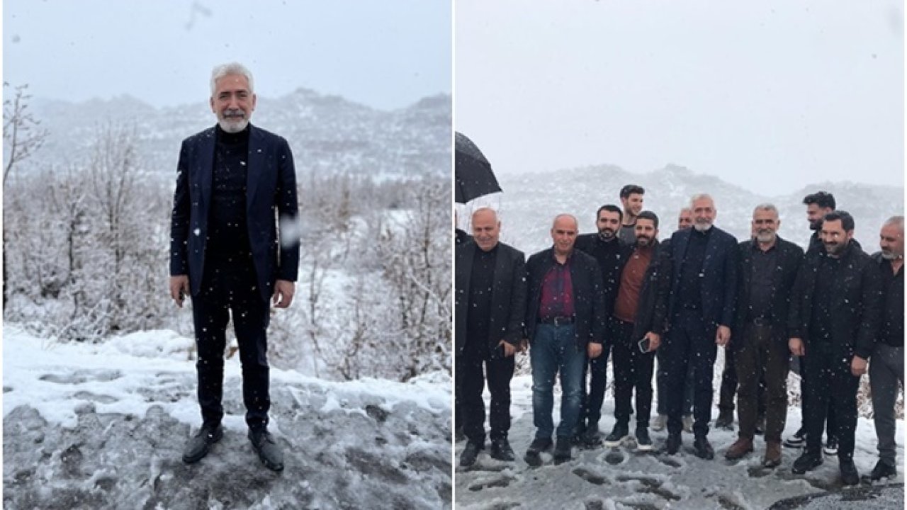 Diyarbakır’da Mart ayında kar yağışı!