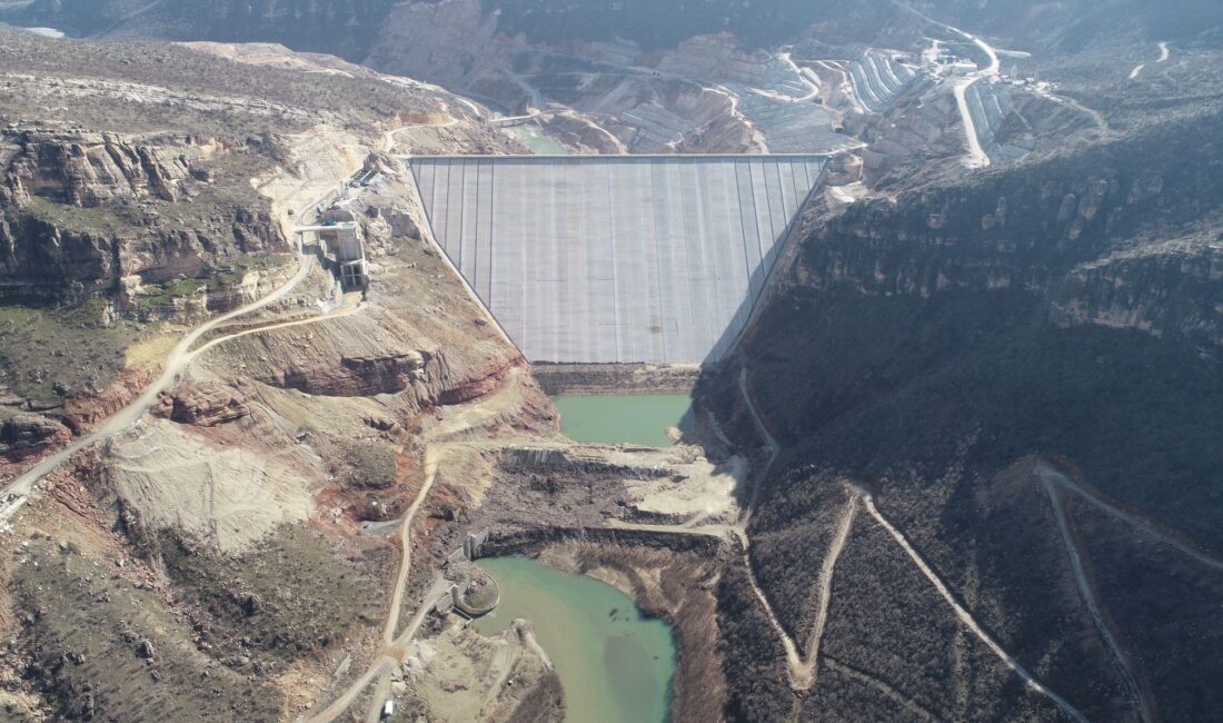 Diyarbakır'da yapılan Silvan Barajı'nın