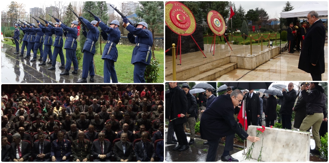 Diyarbakır’da Çanakkale Zaferinin 109’uncu yıl dönümü kutlandı
