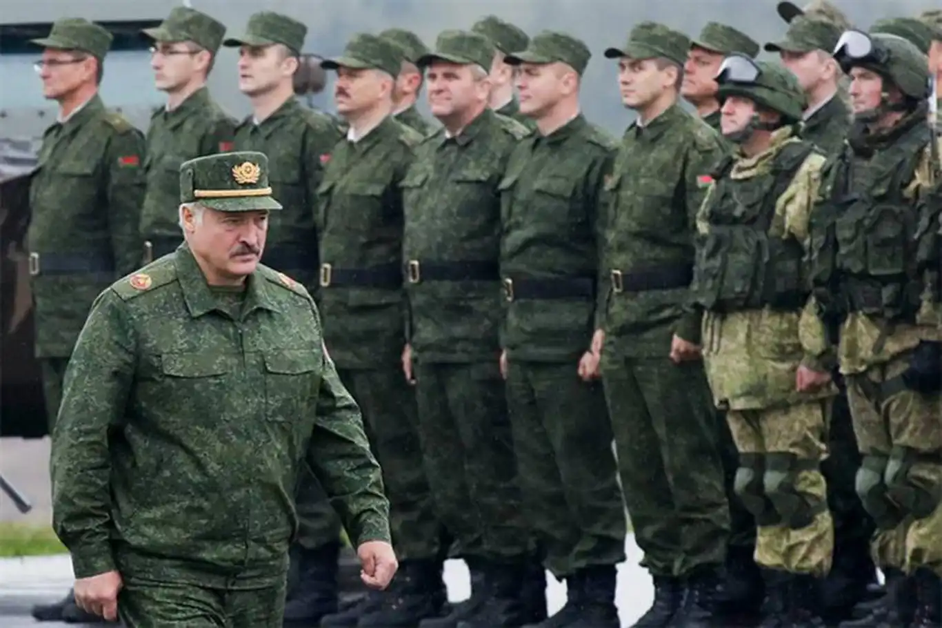 Belarus Ordusunda Savaşa Hazırlık Denetimi!