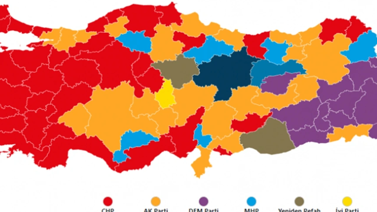 Diyarbakır ve bölgede DEM Parti açık ara önde!