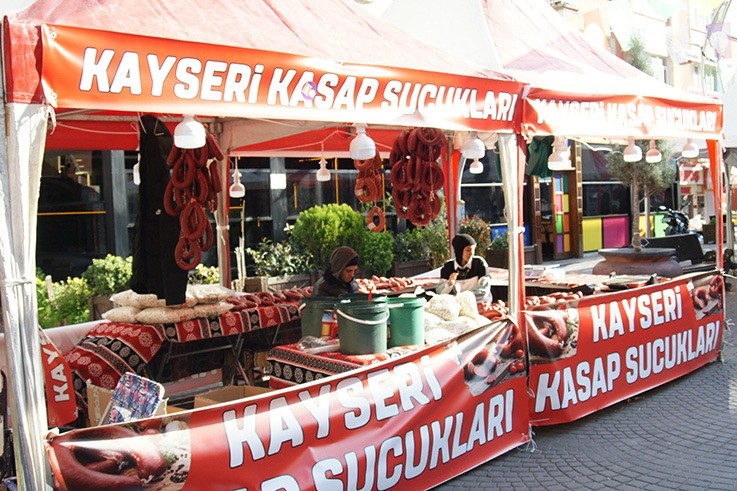 Diyarbakır Sanat Sokağında yöresel lezzet fuarı!