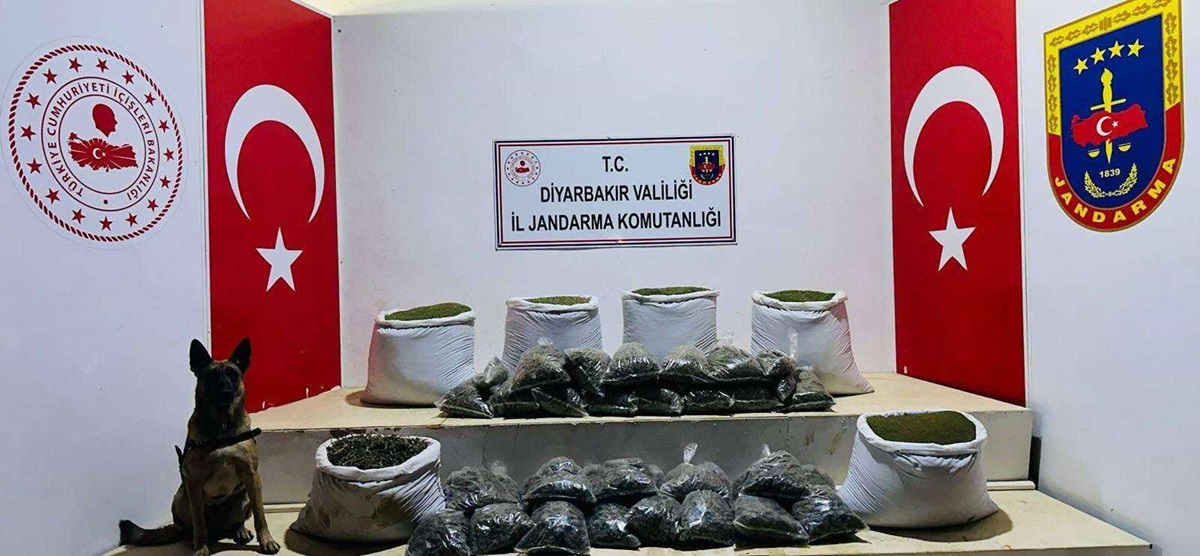 Diyarbakır’da 226 Kilogram Esrar Ele Geçirildi