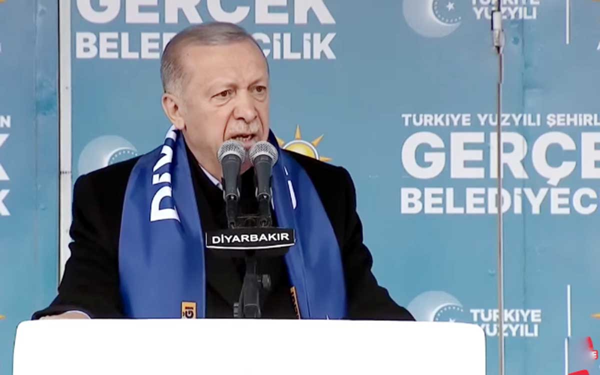 Diyarbakır’da ‘Biji Serok Erdoğan’ Sloganları