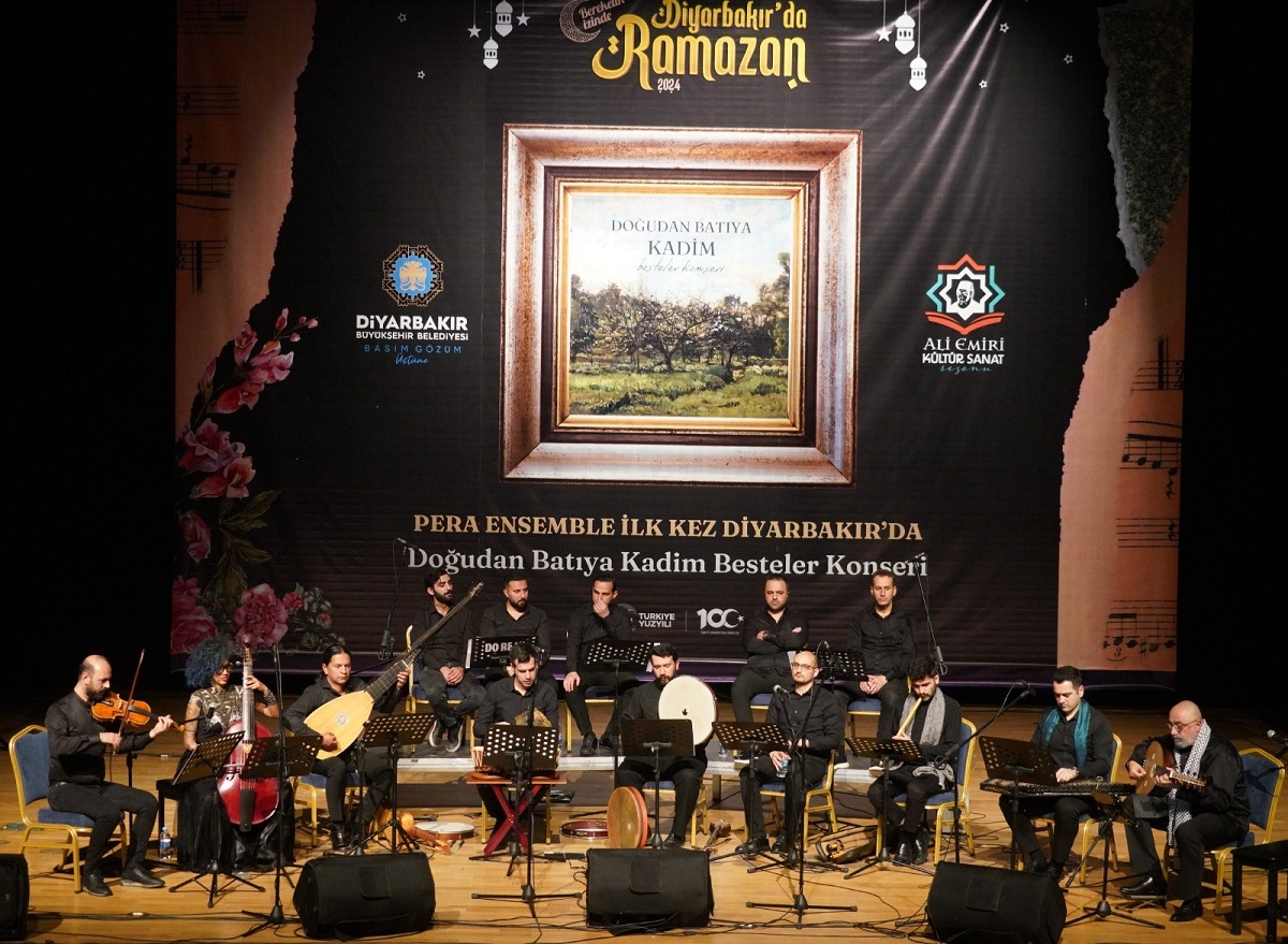 Diyarbakır’da “Doğudan Batıya Kadim Besteler” konseri