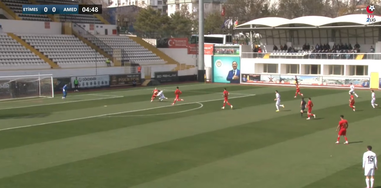 Etimesgut Belediyespor Amedspor karşılaşmasında gol sesi: Maç yayını bu haberde!