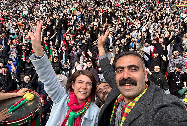 DEM Parti’nin Diyarbakır adaylarından Amedspor’a destek