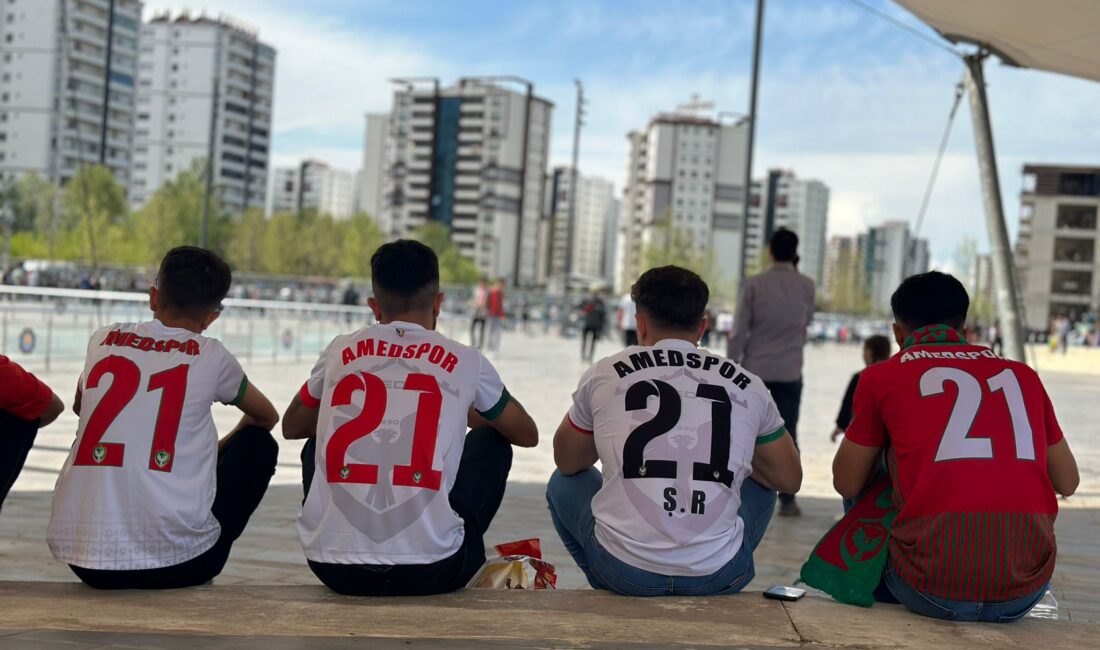 Amedspor maçı başlıyor: Diyarbakır’da