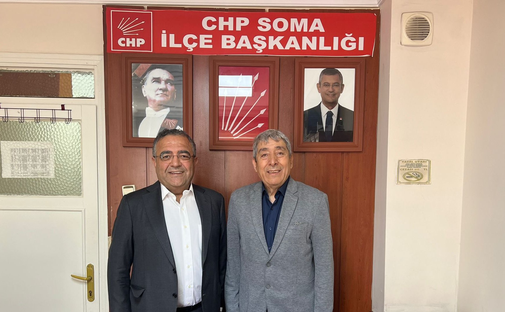 Amedspor maçı öncesi CHP Diyarbakır Milletvekili Tanrıkulu Soma’da