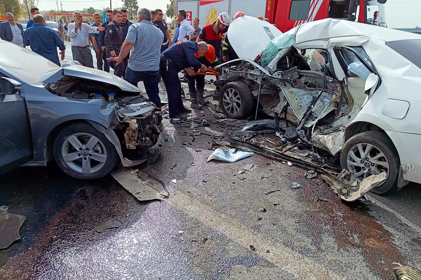 Şanlıurfa’da zincirleme kaza: 1 ölü 7 yaralı!
