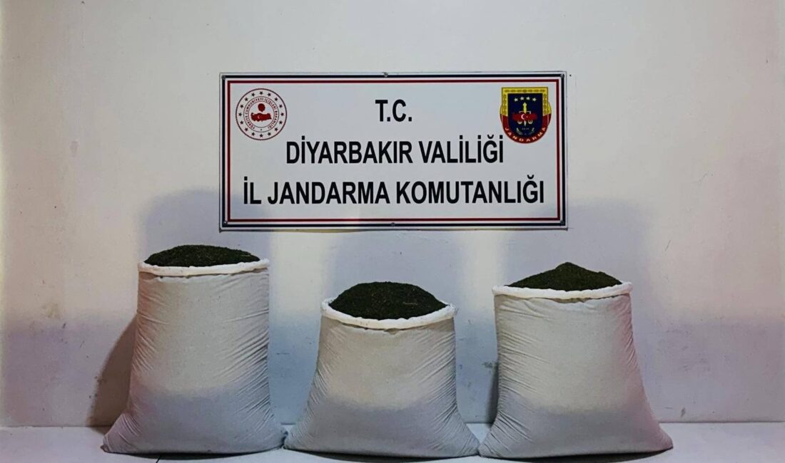 Diyarbakır’da 67 kilogram esrar yakalandı!