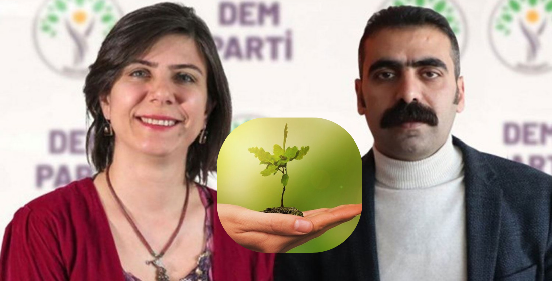 Diyarbakır Büyükşehir eş başkanlarından şık hareket: Çiçek yerine...