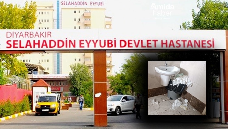Diyarbakır’daki Hastanenin Hali ‘Pes Artık’ Dedirtti