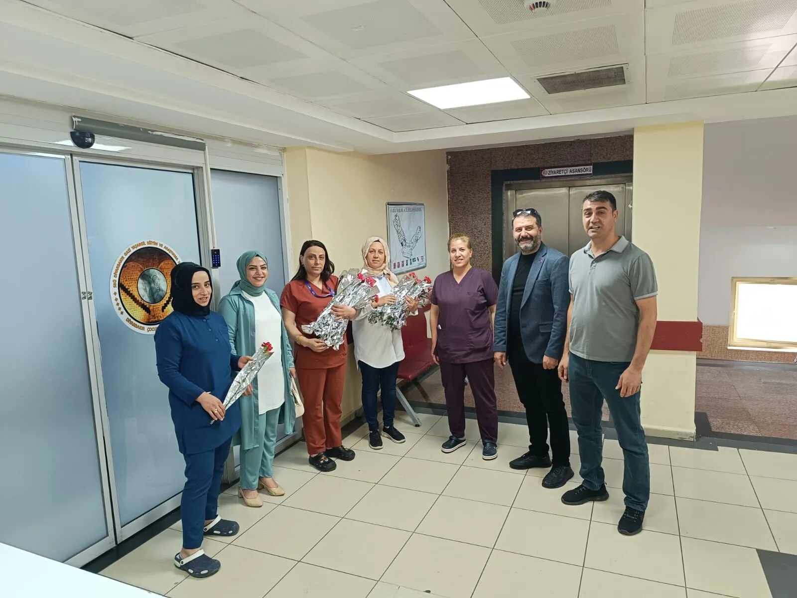 Diyarbakır’da Dev Sağlık İş Sendikası’ndan hastanelere ziyaret