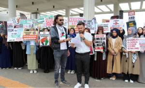 Diyarbakır’da öğrenciler İsrail ürünlerini boykota çağırdı