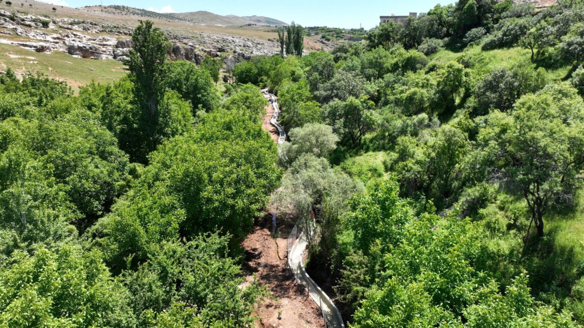 Diyarbakır’da çiftçilere sulama kanalı desteği