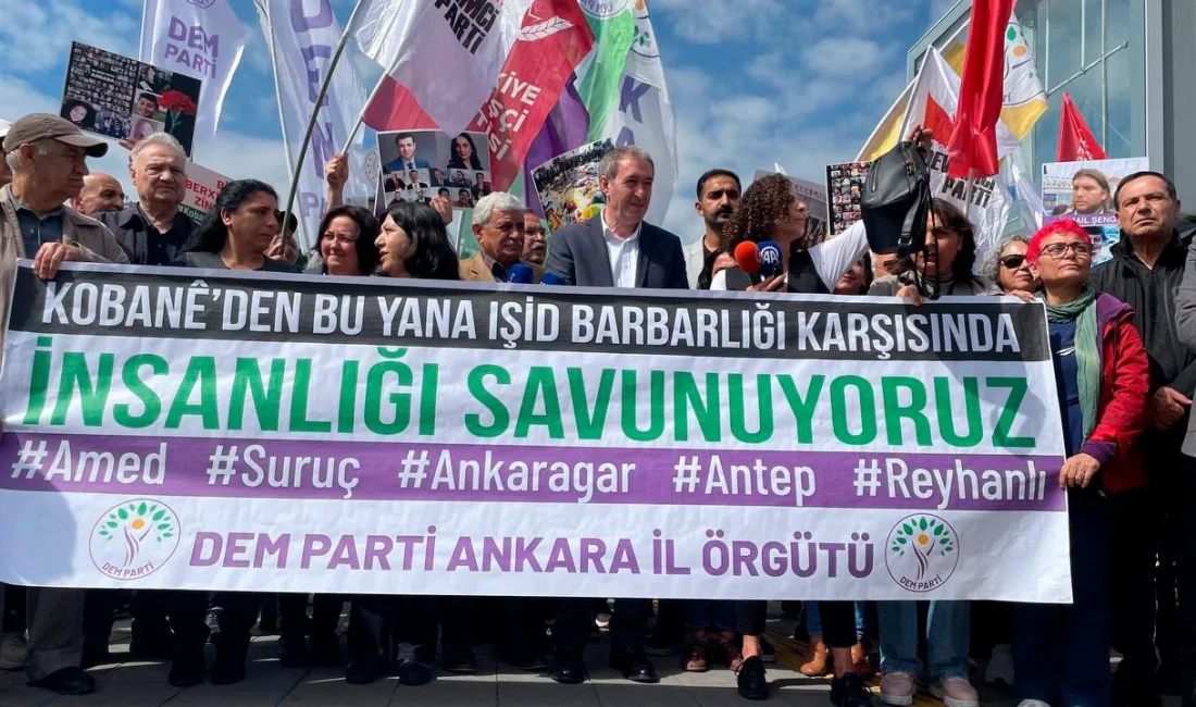 Ankara Gar Katliamı anmasında