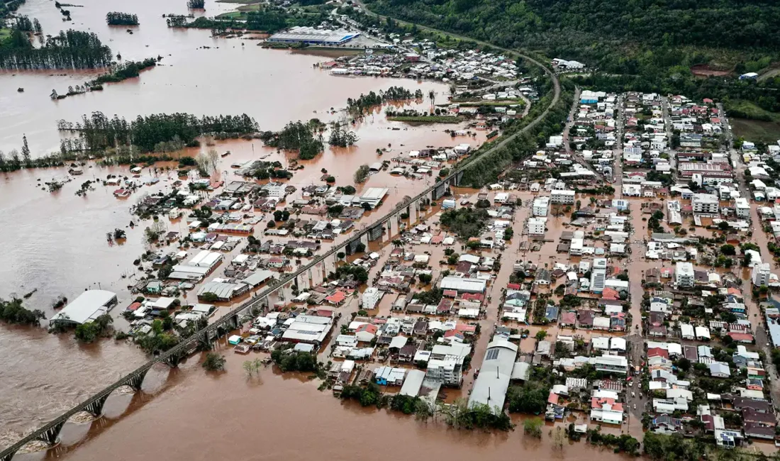 Brezilya'da şiddetli yağışların neden