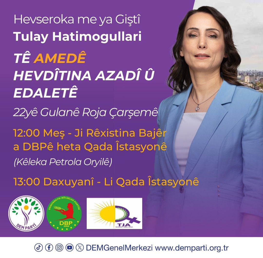 DEM Parti'den Diyarbakır'da yürüyüş kararı