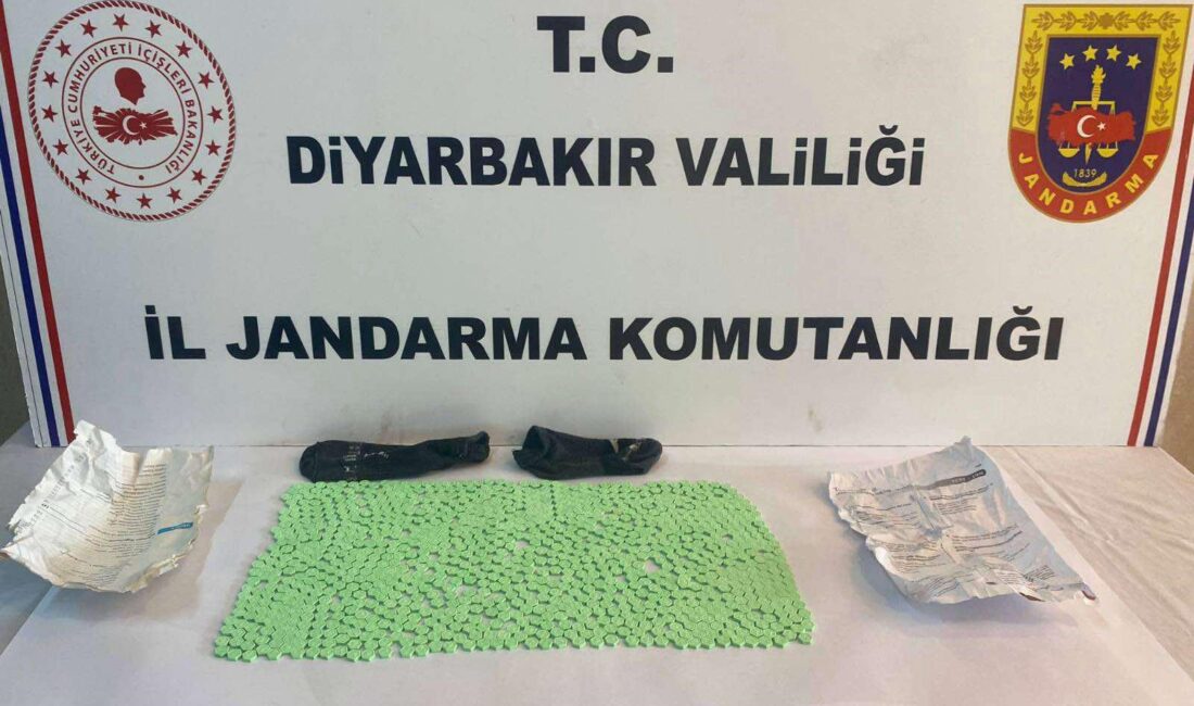Diyarbakır'da hastane bahçesinde uyuşturucu