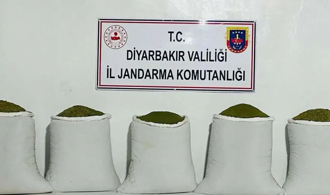 Diyarbakır’da 167 kilogram esrar ele geçirildi