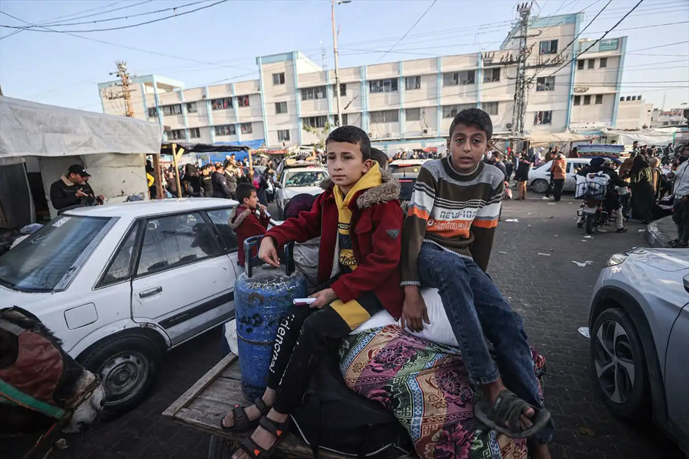 BM: 3 haftada bir milyon Filistinli yerinden edildi