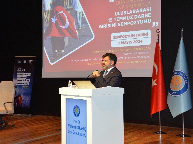 Diyarbakır’da “15 temmuz darbe girişimi sempozyumu” düzenlendi