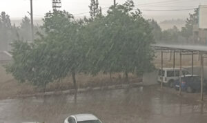 Diyarbakır’da Haziran yağmuru herkesi şaşırttı!