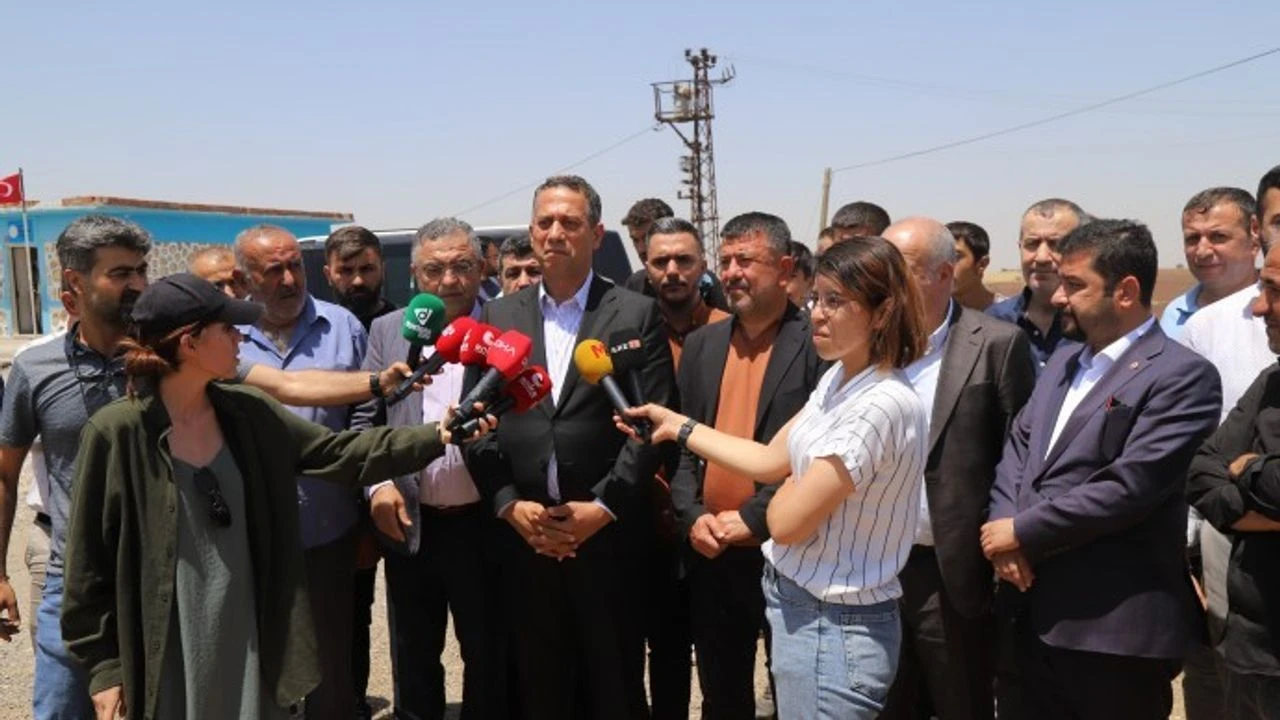 Diyarbakır’daki yangın bölgesine gelen CHP heyetinden açıklama