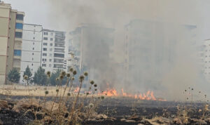 Diyarbakır’da anız yangını yasağı şehir içerisinde dahi ihlal ediliyor