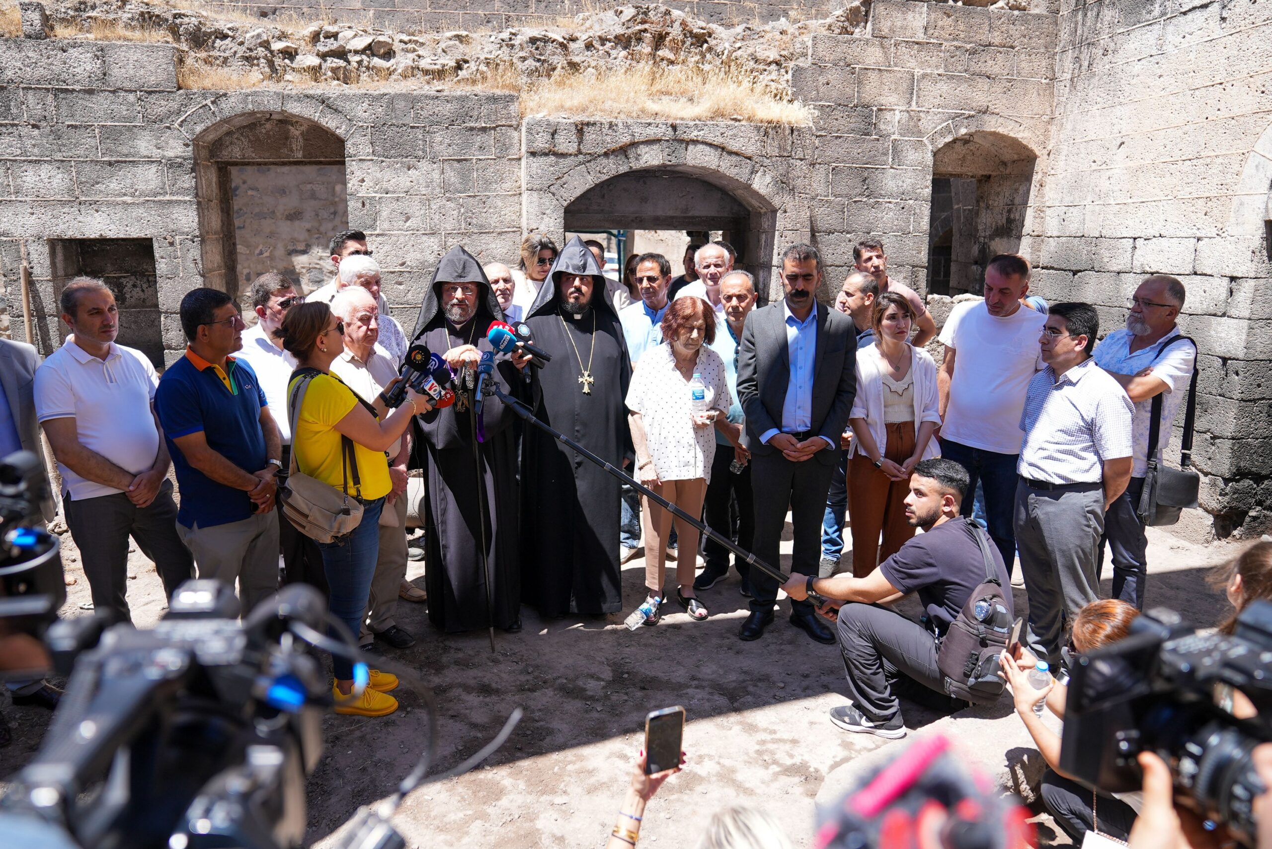 Diyarbakır’da Ermeni Kilisesinde restorasyon başladı