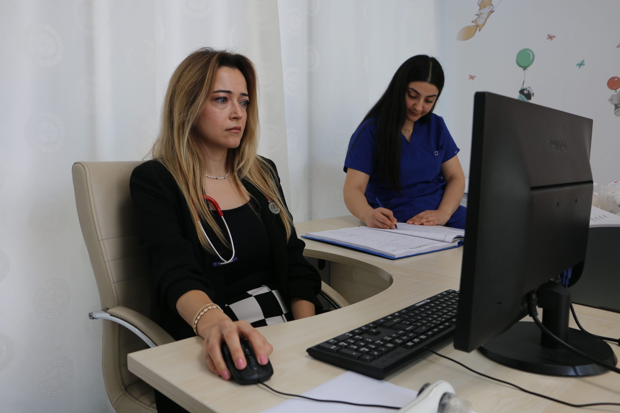 Diyarbakır’da Fleksible Bronkoskopi işlemiyle çocukların solunum sistemi kontrol ediliyor