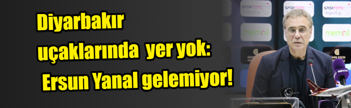 Amedspor Teknik Direktörü Ersun Yanal,