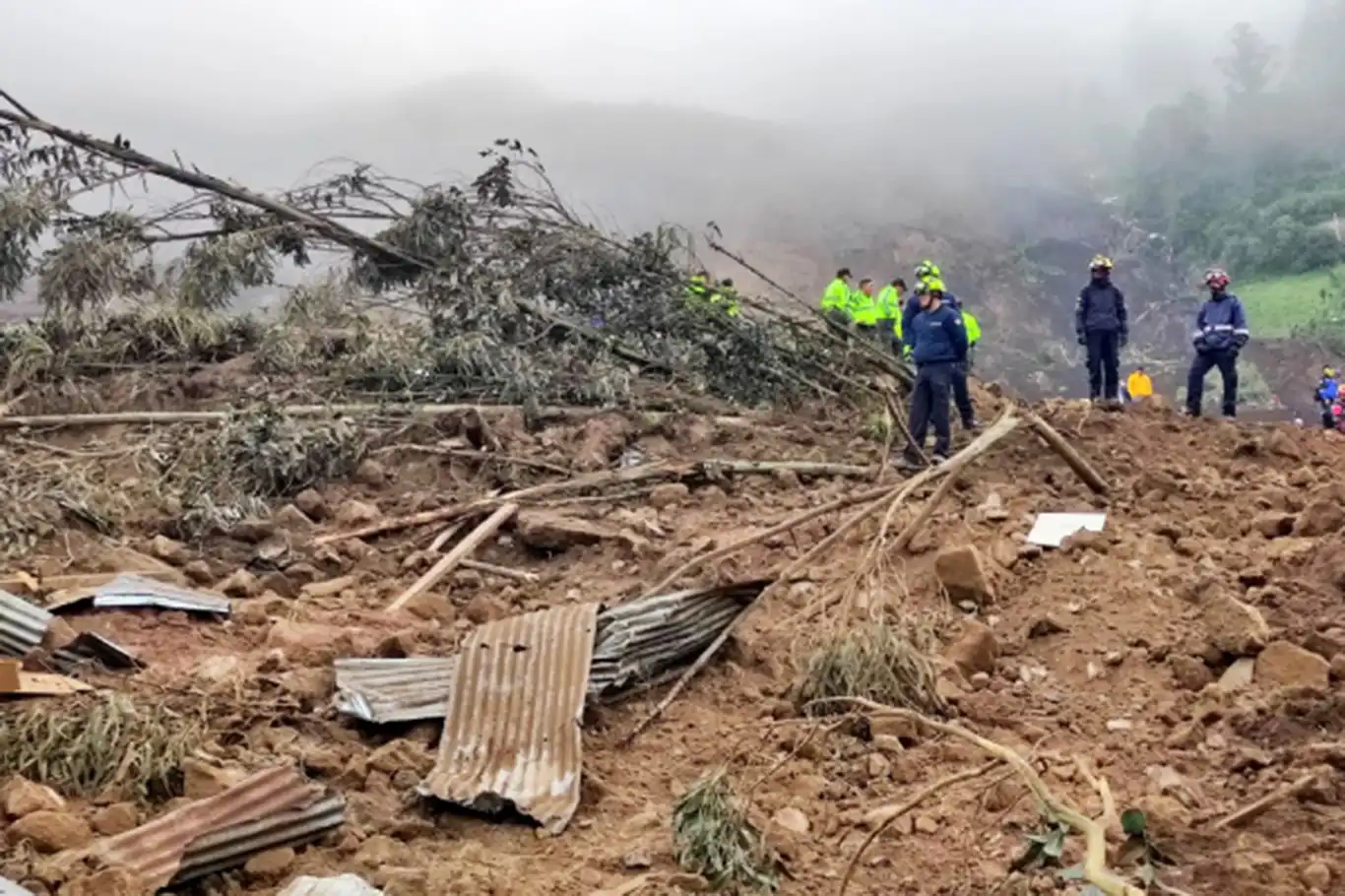 Ekvador’daki heyelanda ölü sayısı 8’e yükseldi
