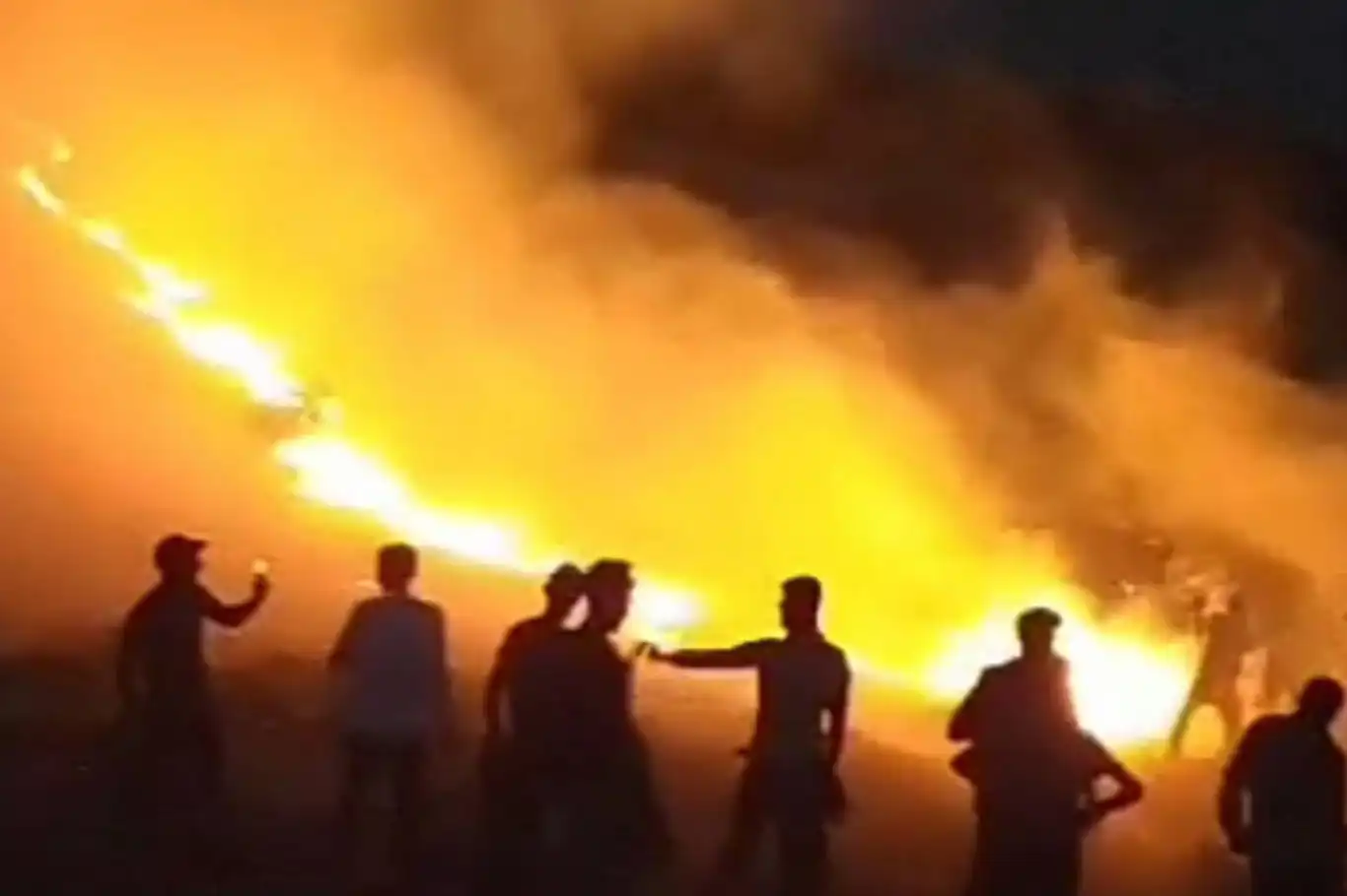 Mardin’de 3 farklı ilçede anız yangınları yayıldı